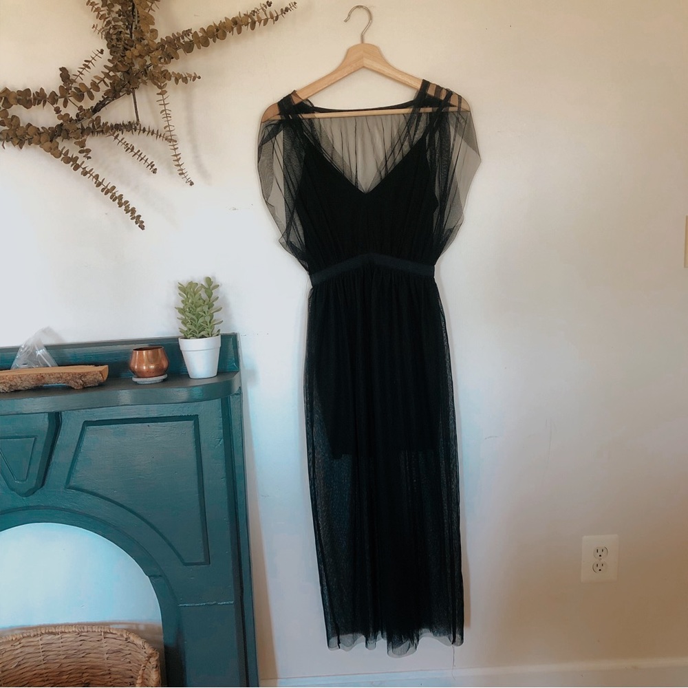 Love Ady romantic tulle midi dress